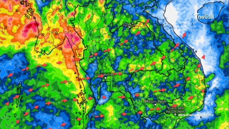 สภาพอากาศวันนี้ ชี้มรสุมอ่อนลง เตรียมรับมือฝนตกหนัก 3-7 ก.ค.นี้ สภาพอากาศวันนี้ ชี้มรสุมอ่อนลง เตรียมรับมือฝนตกหนัก 3-7 ก.ค.นี้