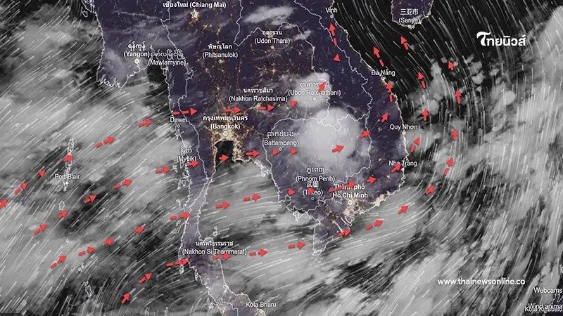 ประกาศกรมอุตุฯ ฉบับ 2 เผยพิกัดฝนตกหนัก ระวังน้ำท่วมฉับพลัน น้ำป่าไหลหลาก ประกาศกรมอุตุฯ ฉบับ 2 เผยพิกัดฝนตกหนัก ระวังน้ำท่วมฉับพลัน น้ำป่าไหลหลาก
