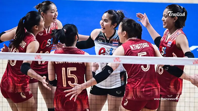 ส่องอันดับโลก "วอลเลย์บอลหญิงไทย" หลังแพ้ ทีมชาติบราซิล ศึก VNL 2024