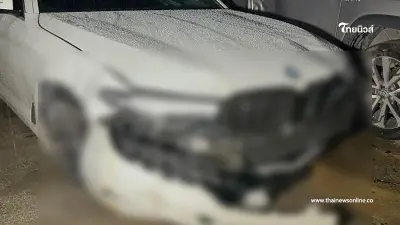 "หนุ่มใหญ่ซิ่ง BMW" ชนสนั่น "อ้างสาเหตุ-โรคประจำตัว" ล่าสุดโดนแจ้ง 4 ข้อหา