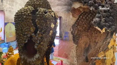 สุดยอดฝีมือ พบพระพุทธรูปซ้อนองค์ มีอายุกว่า 300 ปี