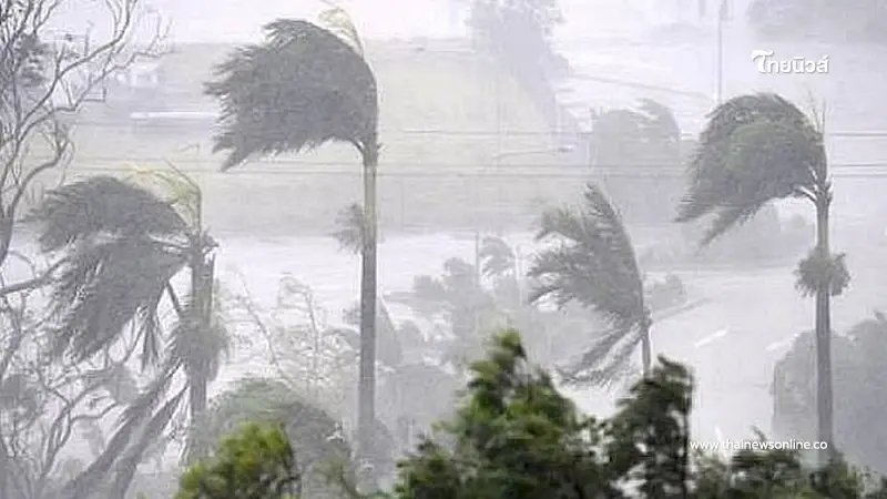 กรมอุตุนิยมวิทยา เตือนพื้นที่ 55 จังหวัด ฝนตกหนัก กทม.โดนด้วย