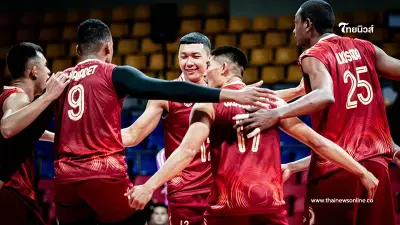 วอลเลย์บอลวันนี้ "นักตบหนุ่มไทย" เอาชนะ อินโดนีเซีย คว้าแชมป์ซี วี ลีก 2024 วอลเลย์บอลวันนี้ "นักตบหนุ่มไทย" เอาชนะ อินโดนีเซีย คว้าแชมป์ซี วี ลีก 2024