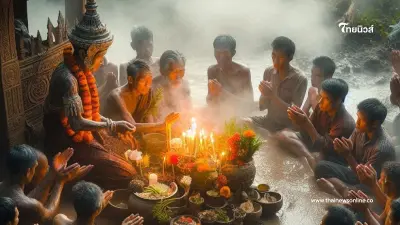 บุญข้าวประดับดิน ประเพณีไทยเชื่อมโลกมนุษย์และวิญญาณ
