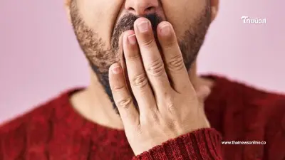 หนุ่มใหญ่ปากเหม็นไม่ยอมหาย  แถมไอ - เสมหะผิดปกติ หมอเจอสิ่งน่าตกใจในหลอดลม