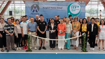 ผู้ว่าการ ททท. ร่วมเปิดสนามเทนนิสในร่มแห่งใหม่ของโรงเรียนบางกอกพัฒนา
