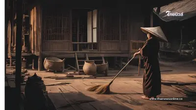 ทำไมห้ามกวาดบ้านตอนกลางคืน เพราะอะไร