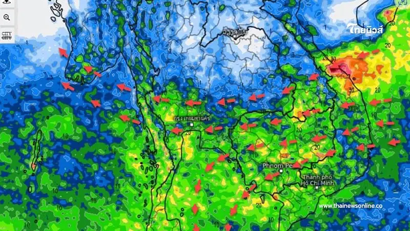 "ปลายฝนต้นหนาว" เตือน ทิศทางลมแปรปรวน ฝนเริ่มกลับมาอีกครั้ง 10-16 ต.ค. นี้ "ปลายฝนต้นหนาว" เตือน ทิศทางลมแปรปรวน ฝนเริ่มกลับมาอีกครั้ง 10-16 ต.ค. นี้