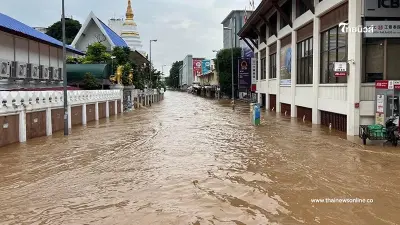 เตือน 10 จังหวัด เตรียมขนของขึ้นที่สูง "สทนช." คาดน้ำเพิ่่มระดับต่อเนื่อง