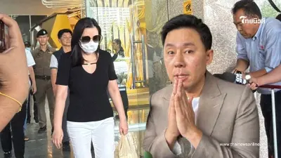 "เมียทนายตั้ม" เครียดกังวล ฝากข้อความถึงลูก ไม่รู้สามีไปทำอะไรมาบ้าง