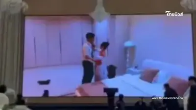 เจ้าบ่าว แฉเจ้าสาวกลางงานแต่ง นอกใจอยู่กับชู้คาเตียง หลังเก็บมานาน