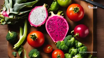 อาหารต้านฝุ่น นักโภชนา ชี้ ผักผลไม้ 5 สี ช่วยได้