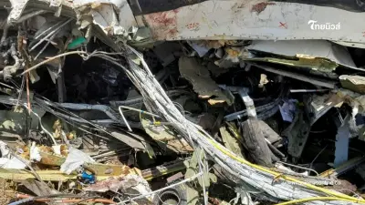 เครื่องบินบริษัทน้ำมันดังตก หลังบินขึ้น 3 นาที ทั้งลำรอดเพียง 1 เดียว