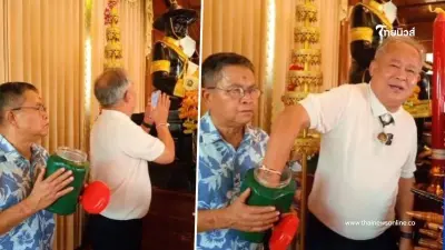 รีบส่อง "เป็ด เชิญยิ้ม" ล้วงไหหยิบปิงปองวัดดัง จับได้เลขสวย 3 ตัว