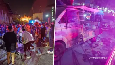 สุดยื้อ พ่อค้าแตงโม ถูกชายหึงโหดราดน้ำมันจุดไฟเผา เสียชีวิตแล้ว