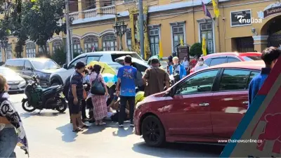 เด็ก ม.3 สวนกุหลาบ ถูกรถชนขณะข้ามทางม้าลาย ล่าสุด ปลอดภัยแล้ว