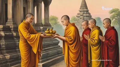 ปฏิทินเดือนเมษายน 2568 วันพระ-วันหยุด วันสำคัญ คำแนะนำเสริมบุญ