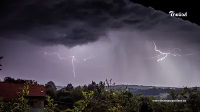 เตือน พายุฤดูร้อน หลายจังหวัดทั่วไทย เตรียมรับมือฝนตกหนัก