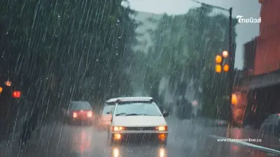27 จังหวัดโดนแน่ ฝนฟ้าคะนองถล่ม ลมแรง เตือนภัยด่วนกรมอุตุฯ