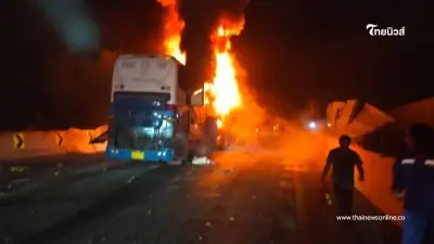 รู้แล้วสาเหตุ รถบัสเบรกแตก บริเวณเขาศาลปู่โทน คนขับเสียชีวิต