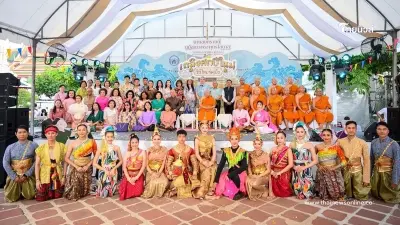 วัดโพธิ์ทำถึง นมัสการพระนอนสุดอลังการ ทูต 2 ชาติร่วมงานครั้งแรก วัดโพธิ์ทำถึง นมัสการพระนอนสุดอลังการ ทูต 2 ชาติร่วมงานครั้งแรก