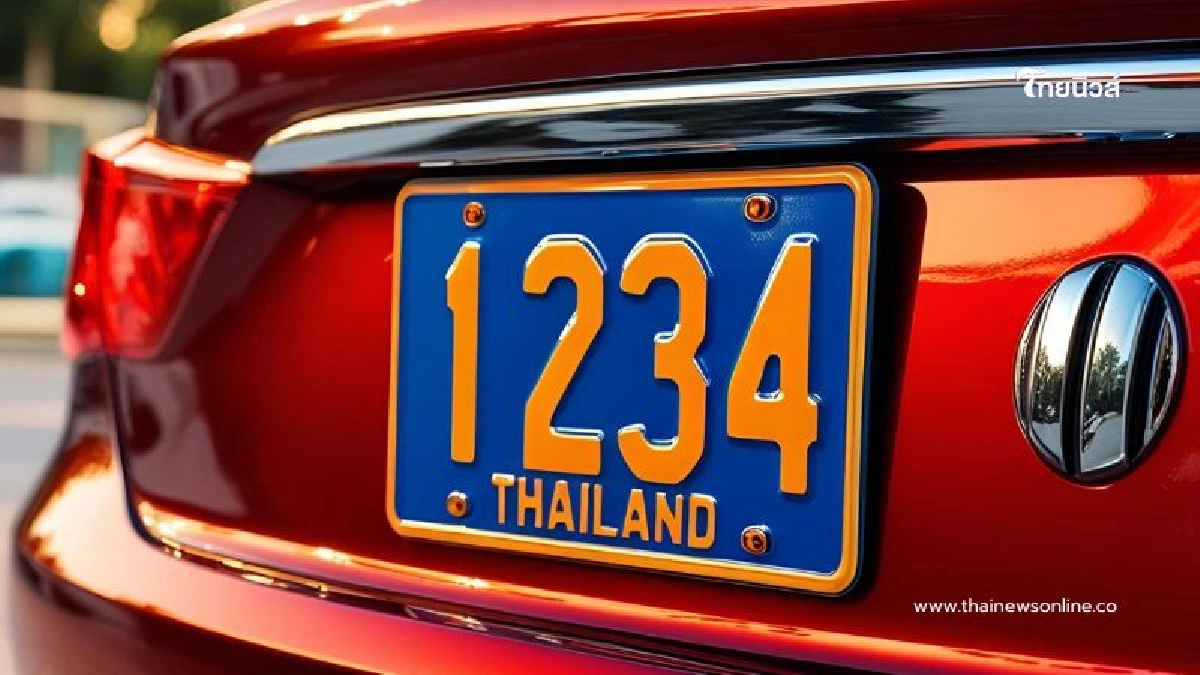 .เปิดตำราเลขทะเบียนรถมงคล เลขไหนขับขี่ปลอดภัย รุ่งเรืองตลอดทาง.