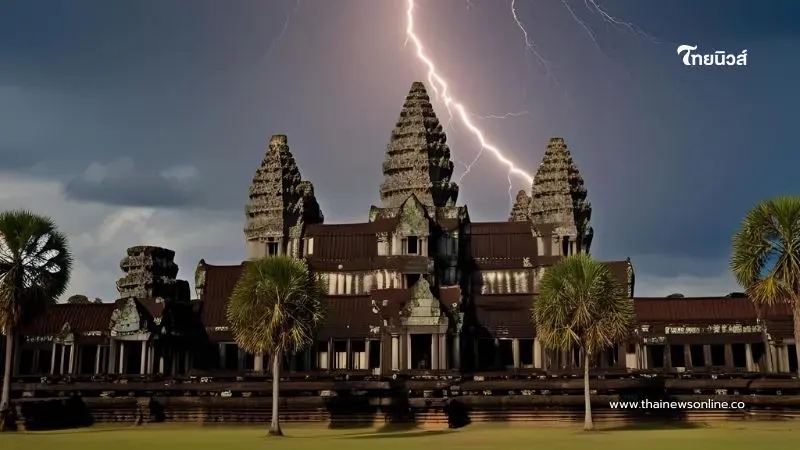 ฟ้าผ่าครั้งใหญ่กลาง นครวัด สังเวย 3 ชีวิต บาดเจ็บนับสิบ ฟ้าผ่าครั้งใหญ่กลาง นครวัด สังเวย 3 ชีวิต บาดเจ็บนับสิบ