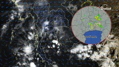 กรมอุตุฯ เตือน 44 จังหวัด ฝนฟ้าคะนอง ลมกระโชกแรง กทม.ไม่รอด