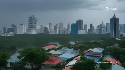 สภาพอากาศวันนี้ กรมอุตุฯ เตือนพื้นที่ 48 จ. ฝนตกหนัก ลมกระโชกแรง