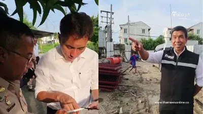 ชัชชาติลุยบางนา-ตราด เร่งแก้ท่วมข้ามเขต ประสานสมุทรปราการเปิดทางน้ำ ชัชชาติลุยบางนา-ตราด เร่งแก้ท่วมข้ามเขต ประสานสมุทรปราการเปิดทางน้ำ