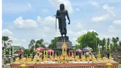 พิธีฉลองสมโภชพระบรมราชานุสาวรีย์พระเจ้าอโศกมหาราช จ.สิงห์บุรี พิธีฉลองสมโภชพระบรมราชานุสาวรีย์พระเจ้าอโศกมหาราช จ.สิงห์บุรี