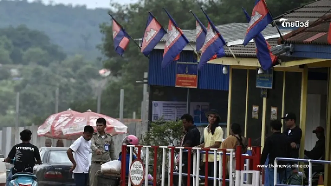 กัมพูชาเปิดด่านช่องจอม–โอร์เสม็ดปกติ แต่ห้ามนำเข้าผักผลไม้ไทย
