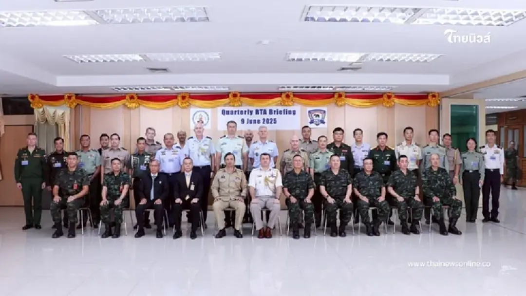 ทบ.เชิญคณะผู้ช่วยทูตทหาร รับฟังข้อเท็จจริงชายแดนไทย - กัมพูชา