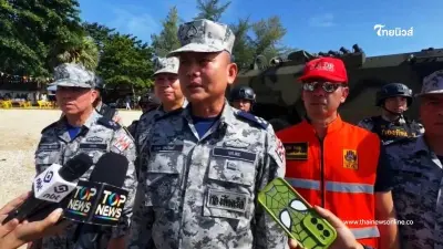ผบ.ทร. ยืนยันความพร้อมปกป้องแผ่นดินไทย ใครรุกล้ำต้องดันออก