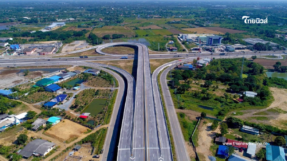 เฮ! มอเตอร์เวย์ M81 (บางใหญ่-กาญจนบุรี) เตรียมเปิดวิ่งฟรี ต.ค. 68