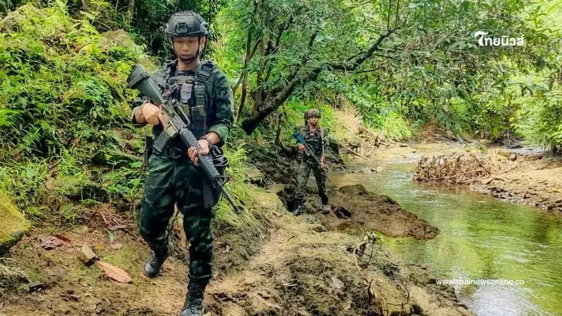 ฉก.พัน.ร.ที่ 1 เดินหน้าปฏิบัติการเชิงรุก รักษาความปลอดภัย