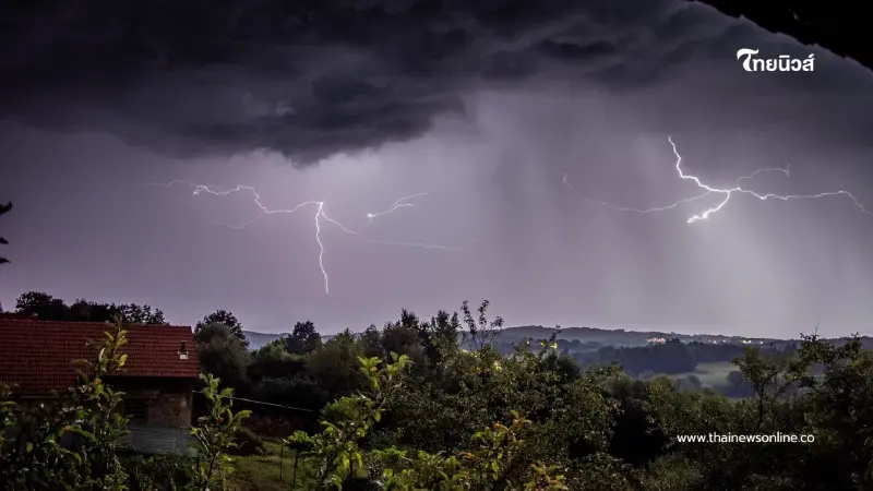 กรมอุตุเตือนฝนถล่ม 6 จังหวัดเสี่ยงน้ำท่วมฉับพลัน น้ำป่าไหลหลาก