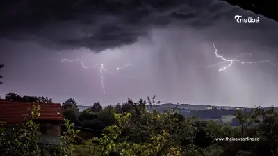 กรมอุตุเตือนฝนถล่ม 6 จังหวัดเสี่ยงน้ำท่วมฉับพลัน น้ำป่าไหลหลาก