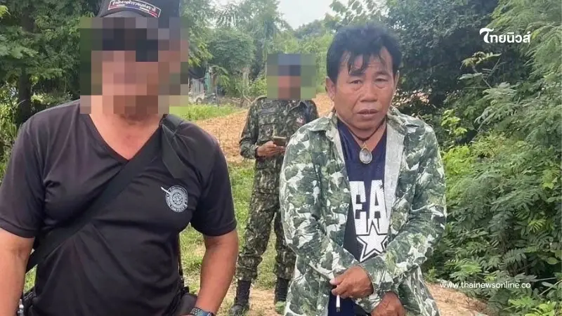 รวบตัว หนุ่มเขมร ขับรถตระเวนถ่ายรูปพื้นฝั่งไทย แจ้งพิกัดทหารกัมพูชา