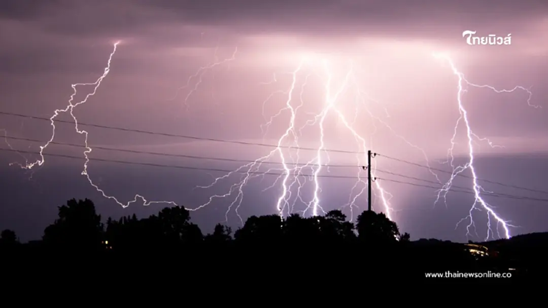 พยากรณ์อากาศวันนี้ ฝนตกหนักหลายพื้นที่ เสี่ยงน้ำท่วมฉับพลัน