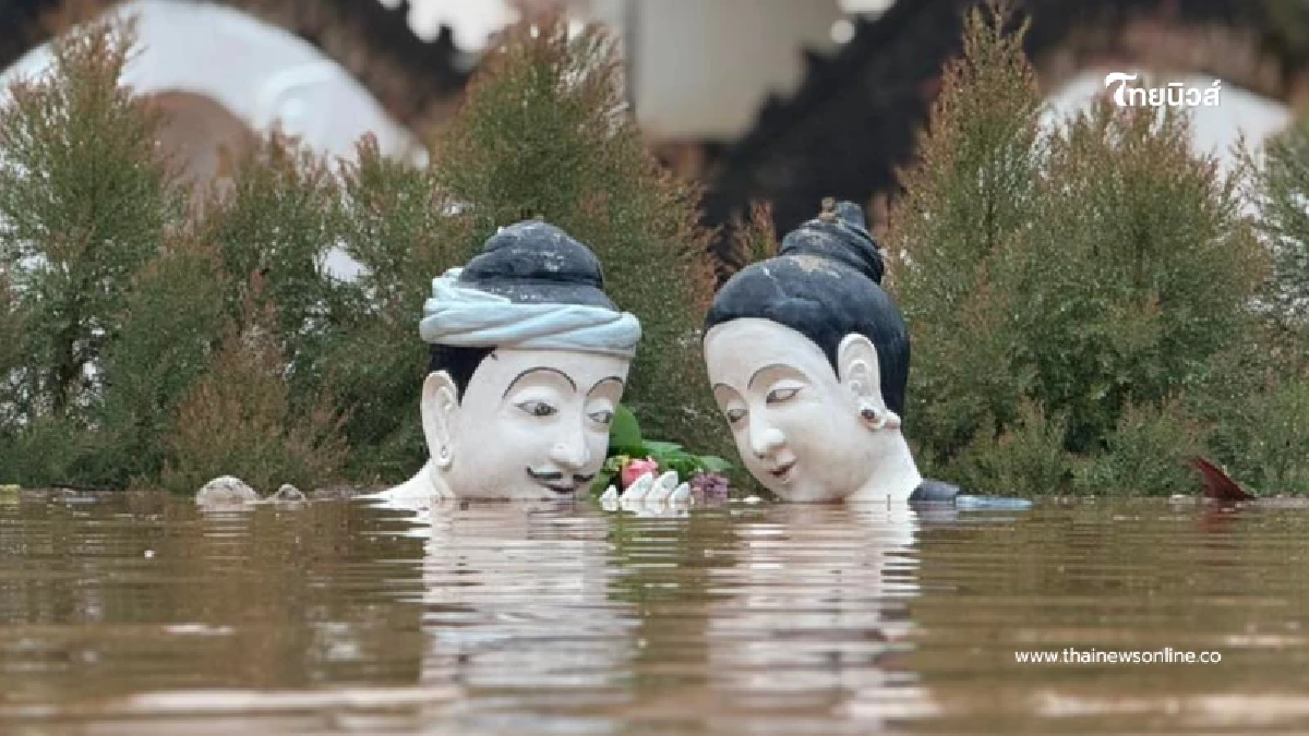 น่านอ่วม วัดภูมินทร์จมบาดาล 2 เมตร เร่งอพยพ ป้องกันภาพโบราณ น่านอ่วม วัดภูมินทร์จมบาดาล 2 เมตร เร่งอพยพ ป้องกันภาพโบราณ