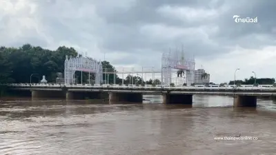 แม่น้ำปิงจ่อแตะ 3.5 เมตร ชลประทานเร่งระบาย เตือนพื้นที่ลุ่มต่ำเตรียมพร้อม