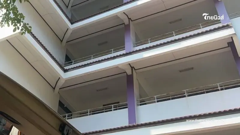 สุดเศร้า นร.หญิง ม.ต้น พลัดตกอาคารเรียนชั้น 7 ดับ โรงเรียนดังดับ