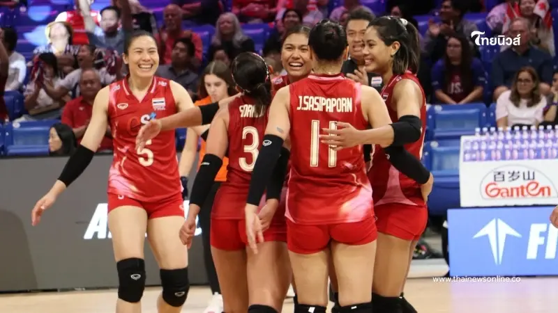 "วอลเลย์บอลวันนี้" โปรแกรม VNL 2025 ล่าสุด ไทยสุดยอดเก็บแต้มสำคัญ "วอลเลย์บอลวันนี้" โปรแกรม VNL 2025 ล่าสุด ไทยสุดยอดเก็บแต้มสำคัญ
