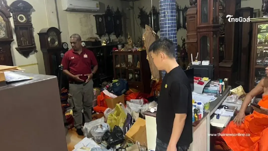 ล่าโจรลักทรัพย์กุฎิเจ้าอาวาส เงินสดหาย 10 ล้าน ทองคำหนัก 250 บาท