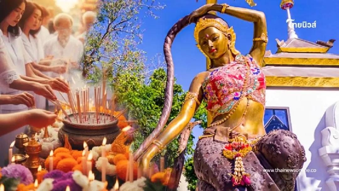 สายมูต้องรู้ ทำไมต้องไปไหว้ พระแม่ธรณีบีบมวยผม ที่สนามหลวง