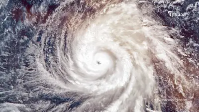พายุดีเปรสชัน ลูกใหม่จ่อเข้าไทย 30 ส.ค.–1 ก.ย. รับมือฝนตกหนัก