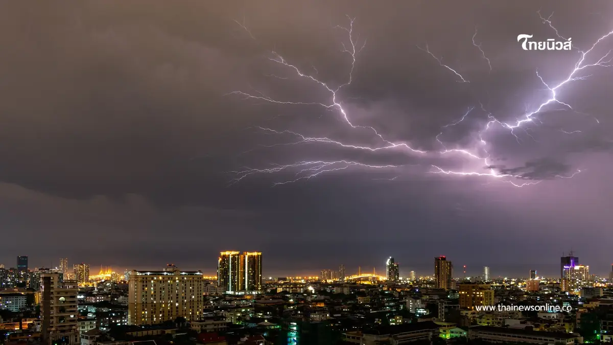 "กรมอุตุฯเตือน พายุจ่อเข้าไทย รับมือฝนตกหนักทั่วไทย"