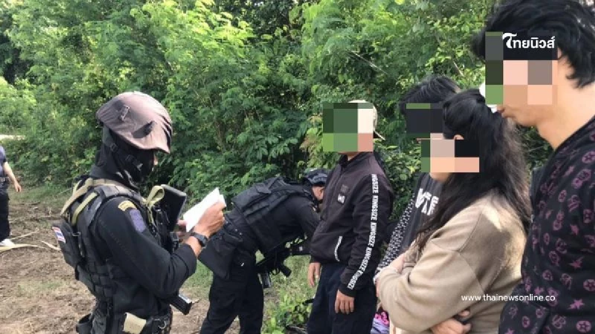 สกัดจับขบวนการค้ามนุษย์ ลอบขนแรงงานคนไทยข้ามแดนกัมพูชา