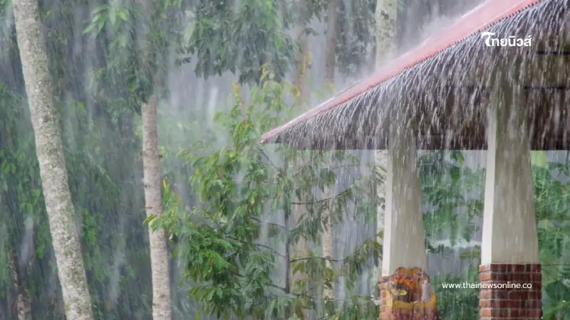 อุตุเตือน ระวังฝนหนัก โดยเฉพาะภาคเหนือของไทย ระวังน้ำท่วม น้ำป่า